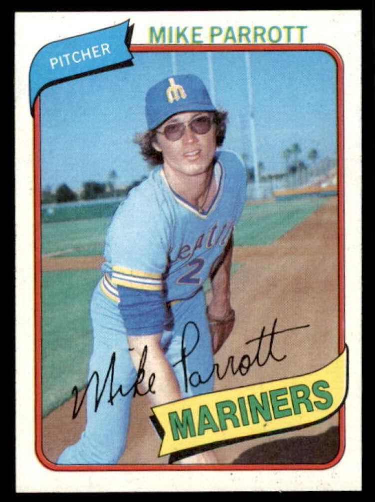 1980 Topps Baseball Mike Parrott #443 PSA 9