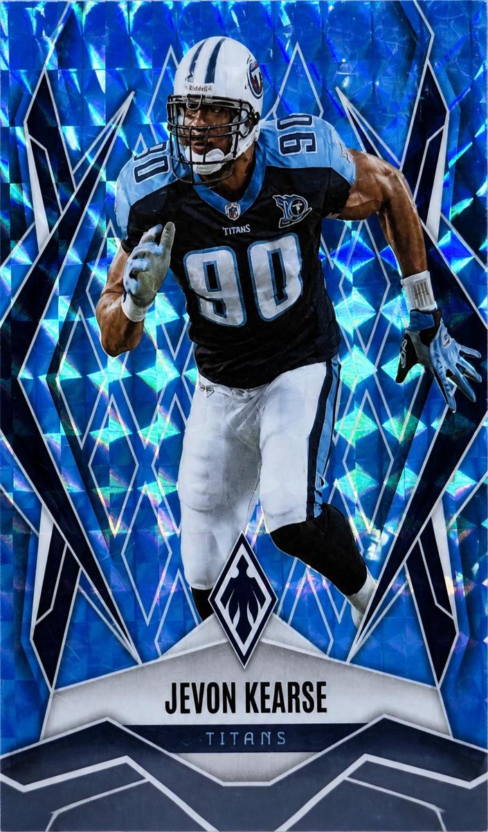 2025 Panini Phoenix Football Light Blue Pyramids Jevon Kearse #16