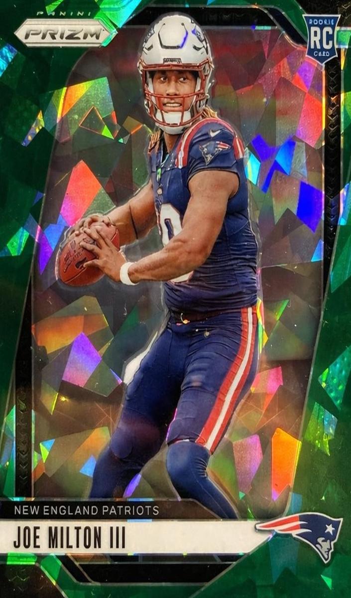 2024 Panini Prizm Football Green Ice Joe Milton III #354