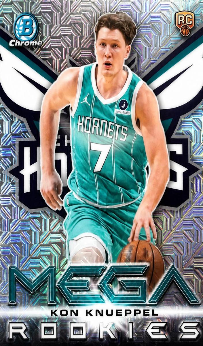 2025 Bowman Mega Box Basketball Mojo Refractor Kon Knueppel #MR-4