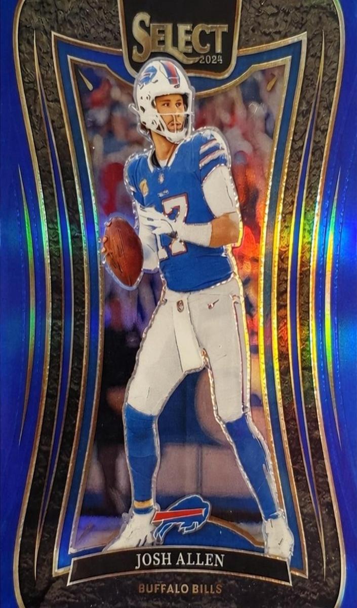 2024 Panini Select Football Blue Josh Allen #387 PSA 10