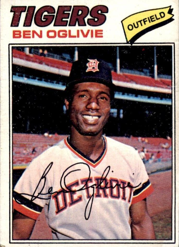 1977 Topps Baseball Ben Oglivie #122