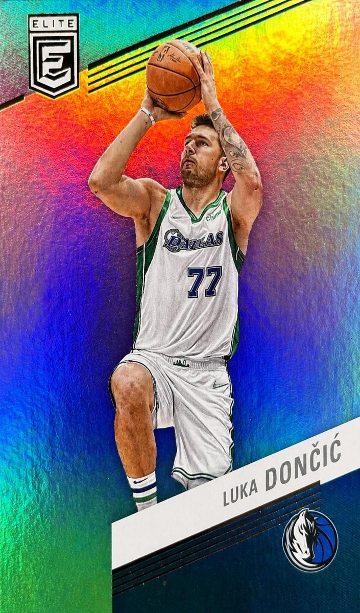 2022 Donruss Elite Basketball Luka Doncic #167 PSA 9