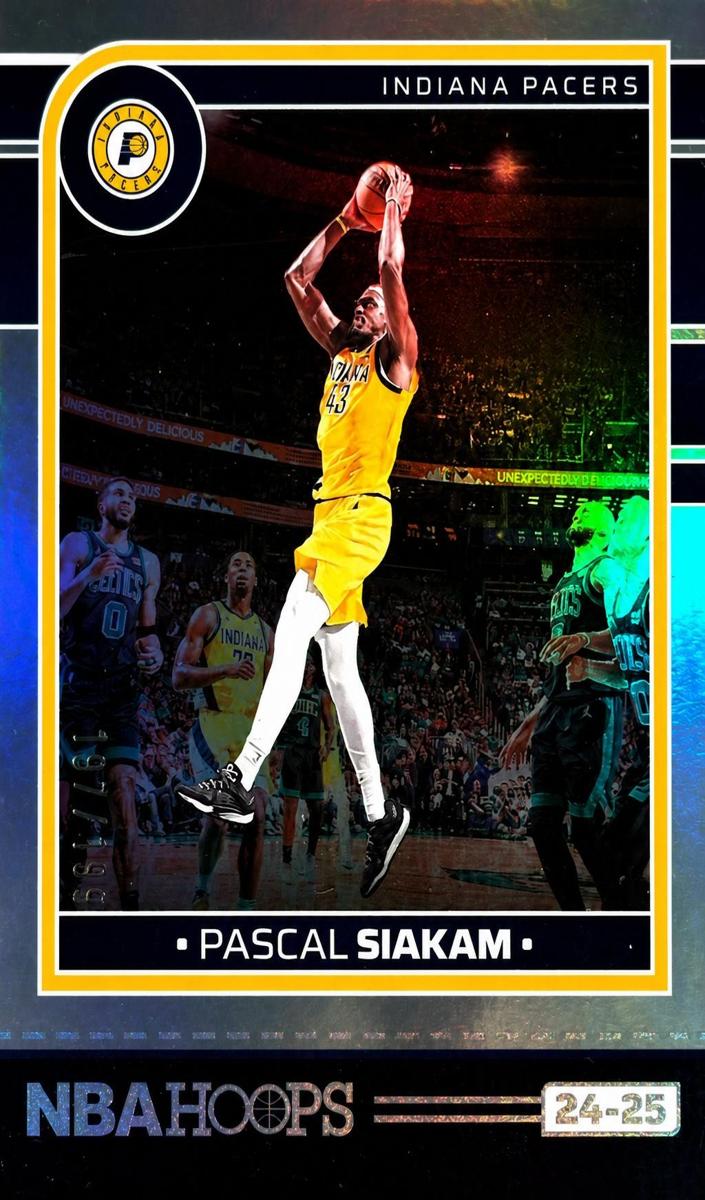 2024 Panini Hoops Basketball Silver Pascal Siakam #71