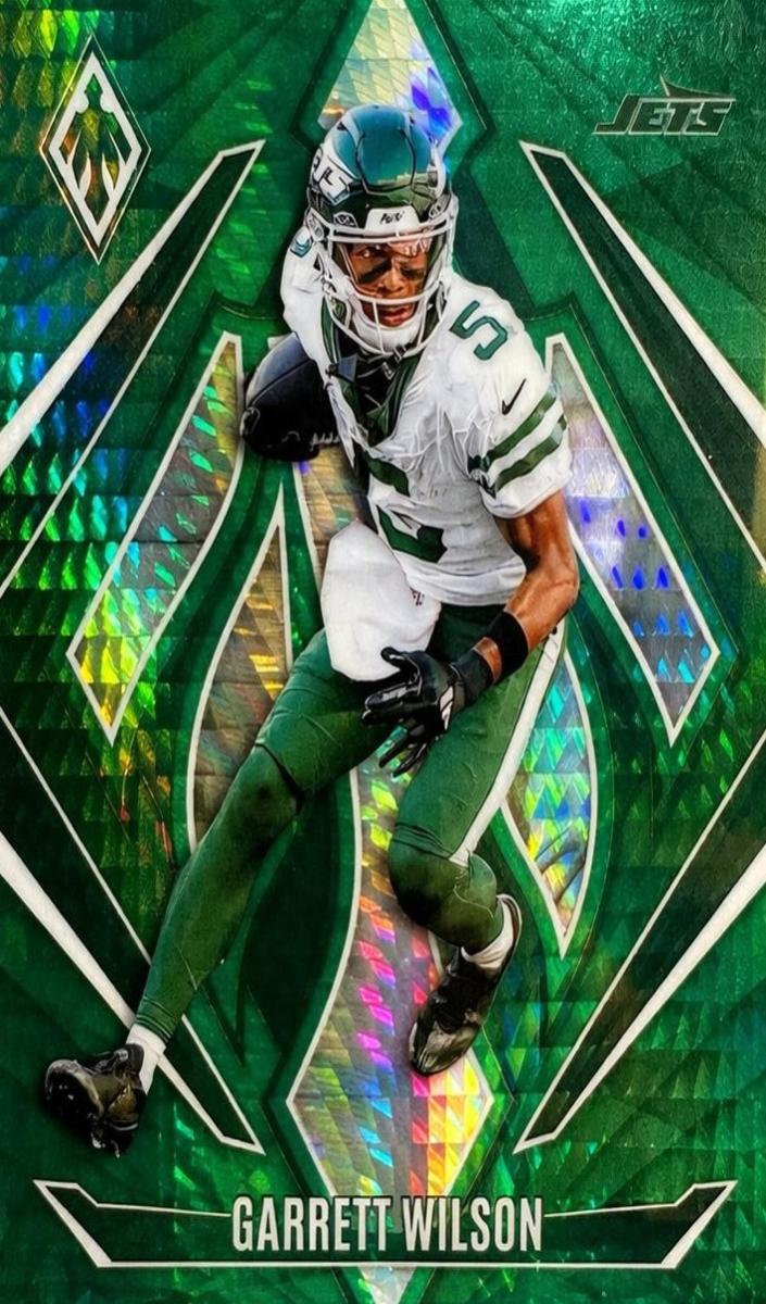 2024 Panini Phoenix Football Green Hyper Garrett Wilson #59