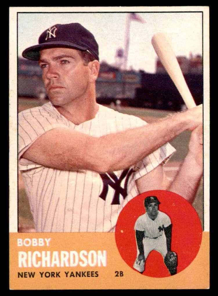 1963 Topps Baseball Bobby Richardson #420