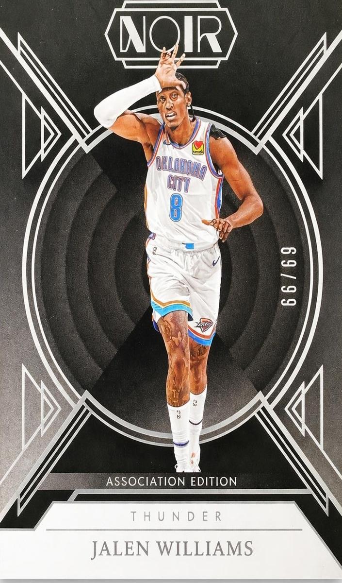 2024 Panini Noir Basketball Jalen Williams #40