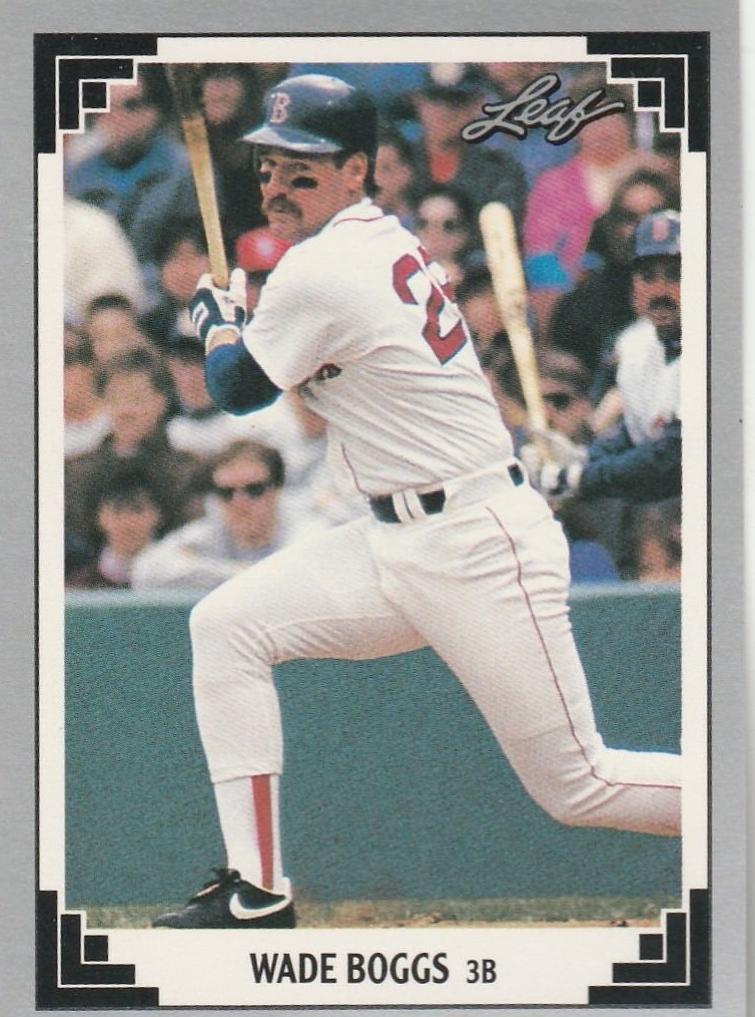 1991 Leaf Baseball Wade Boggs #273 SGC 10