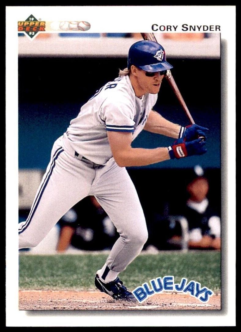 1992 Upper Deck Baseball Cory Snyder #504