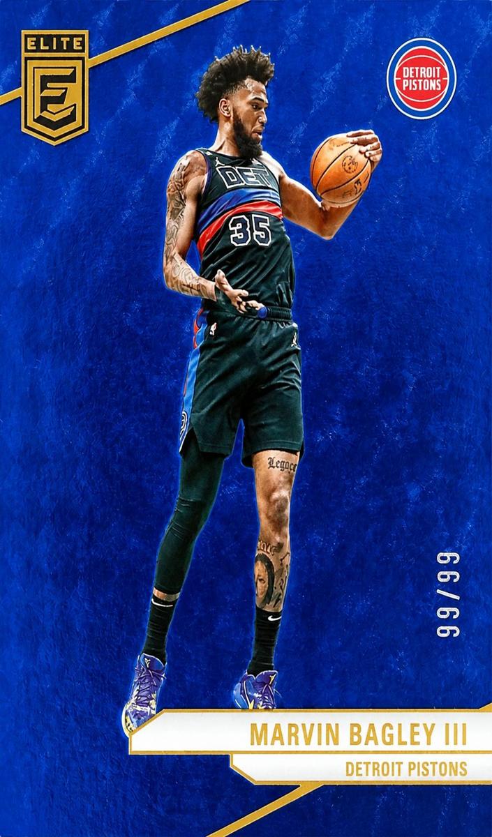 2023 Donruss Elite Basketball Blue Marvin Bagley III #35