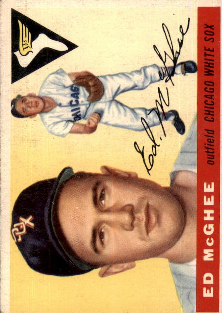 1955 Topps Baseball Ed McGhee #32 PSA 7