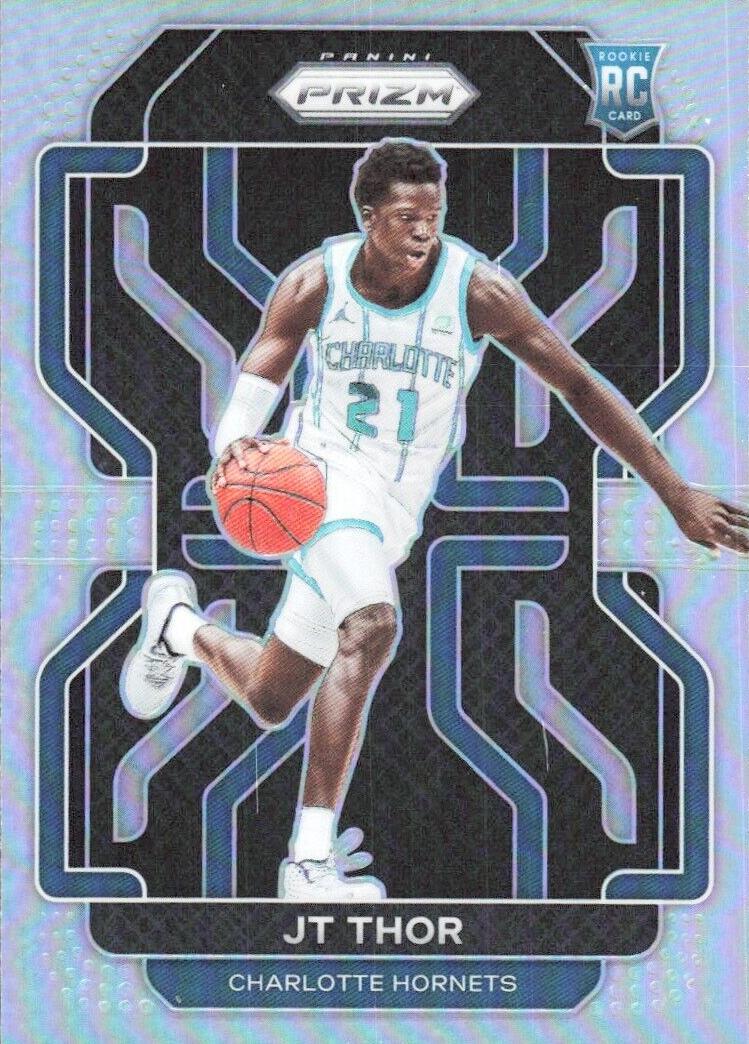 2021 Panini Prizm Basketball Prizms Silver JT Thor #272