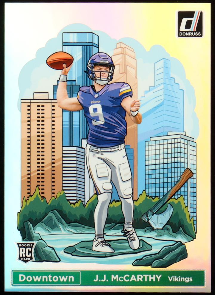 2024 Panini Donruss Football J.J. McCarthy #11