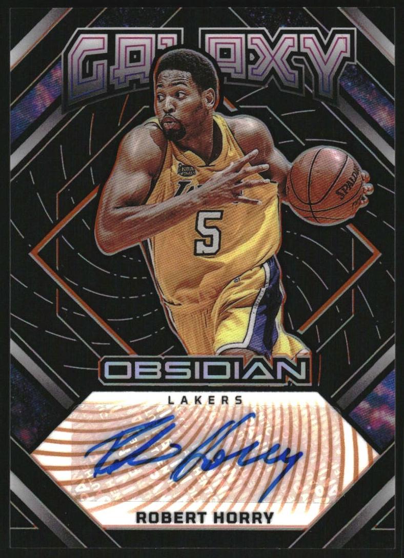 2022 Panini Obsidian Basketball Electric Etch Orange Robert Horry #GI-RAH