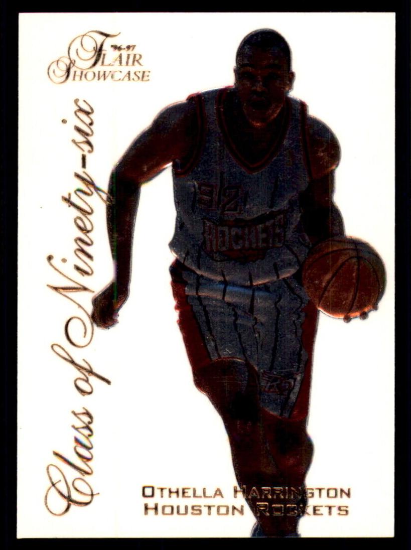 1996 Flair Showcase Basketball Othella Harrington #9