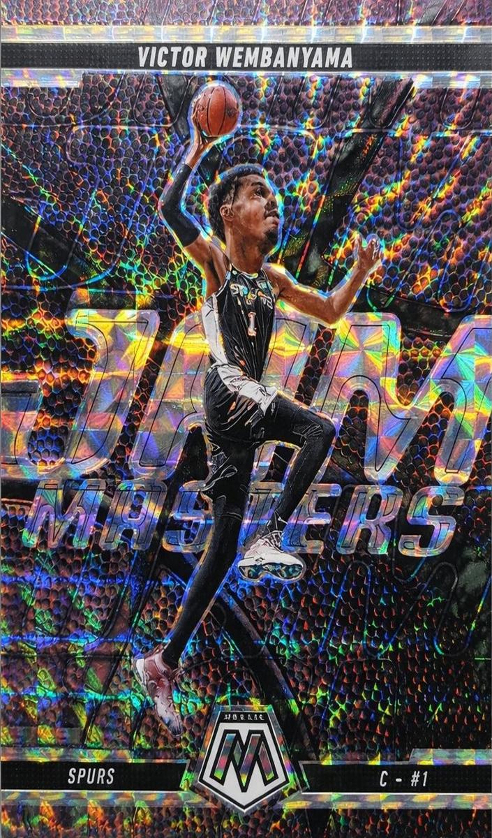 2024 Panini Mosaic Basketball Mosaic Victor Wembanyama #4 SGC 9.5