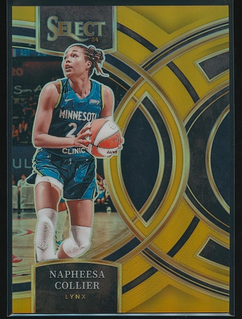 2024 Panini Select WNBA Basketball Gold Napheesa Collier #124