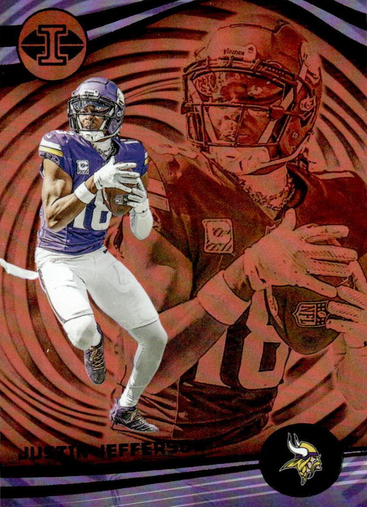 2023 Panini Illusions Football Trophy Collection Orange Justin Jefferson #72