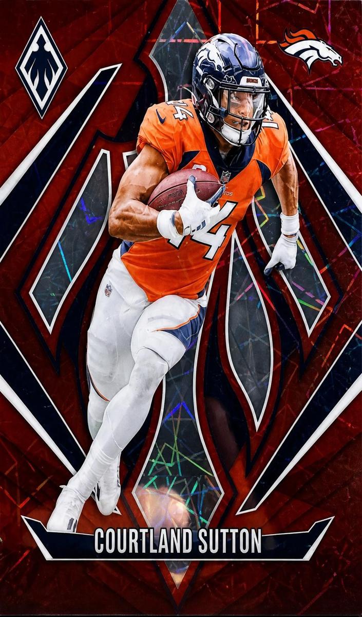 2024 Panini Phoenix Football Red Lazer Courtland Sutton #29