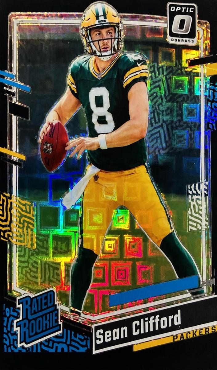 2023 Donruss Optic Football Black Pandora Sean Clifford #242