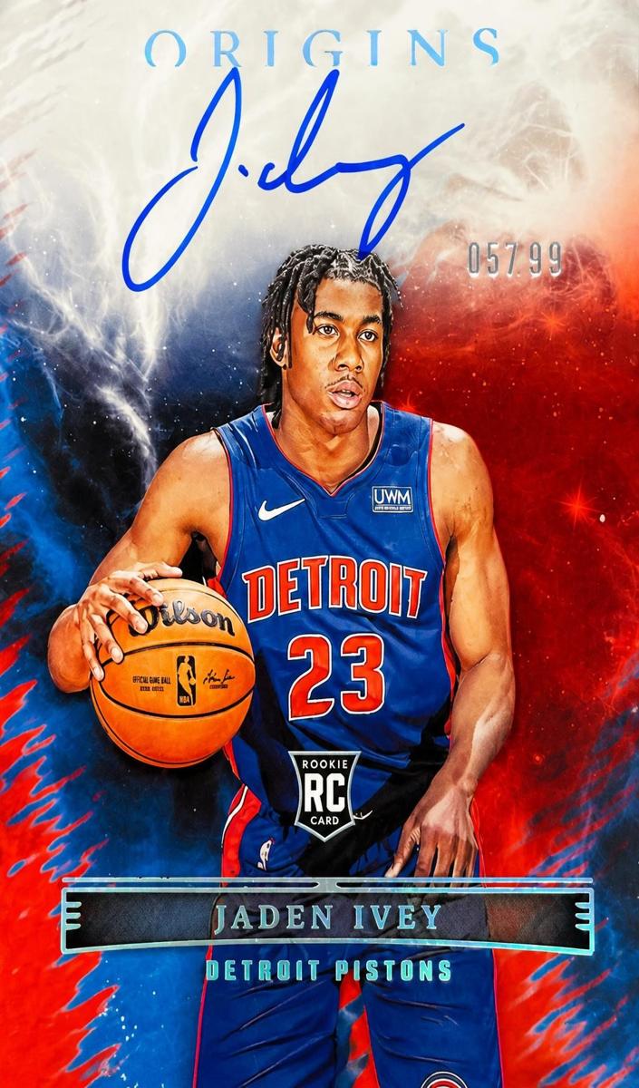 2022 Panini Origins Basketball Red Jaden Ivey #RA-JIV PSA 9