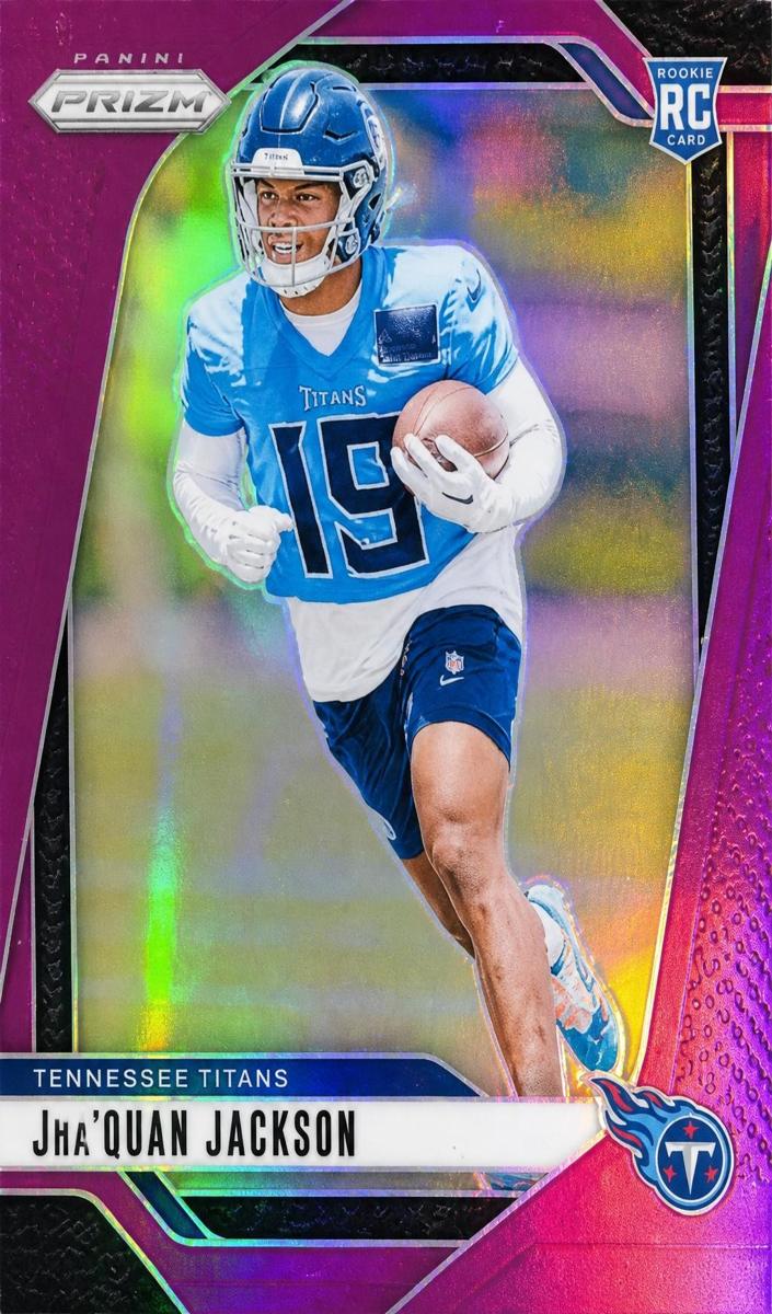 2024 Panini Prizm Football Purple Jha'Quan Jackson #352