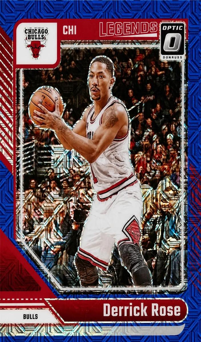 2024 Donruss Optic Basketball Choice Blue Derrick Rose #233