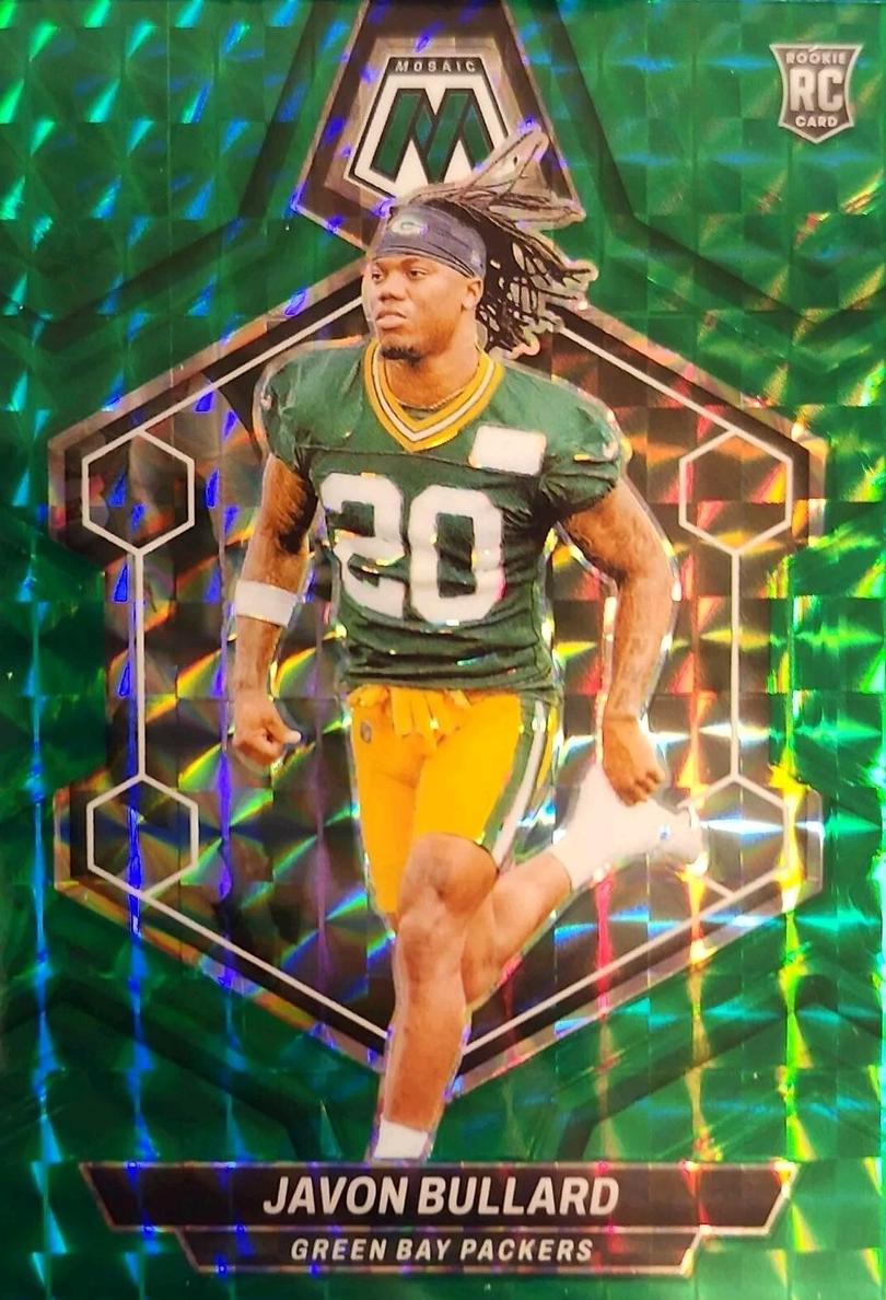 2024 Panini Mosaic Football Green Javon Bullard #355