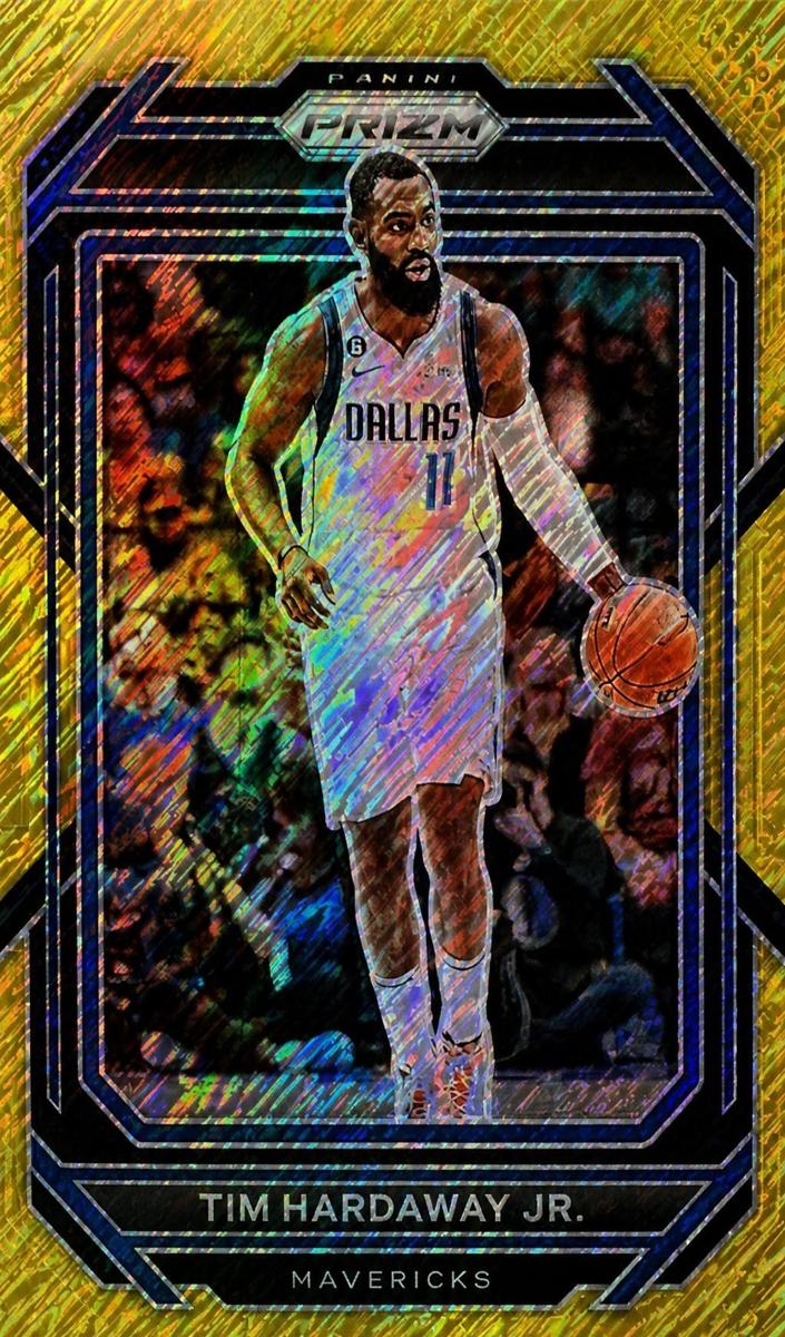 2022 Panini Prizm Basketball Gold Shimmer FOTL Tim Hardaway Jr. #193