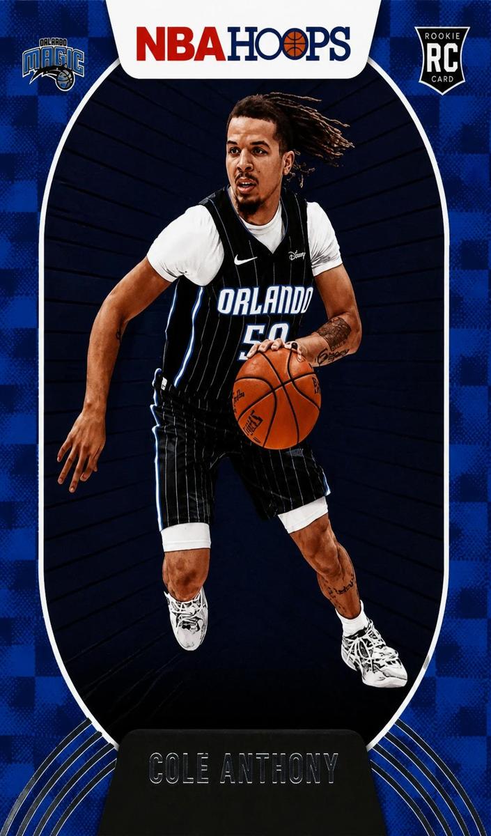 2020 Panini Hoops Basketball Hyper Blue Cole Anthony #234