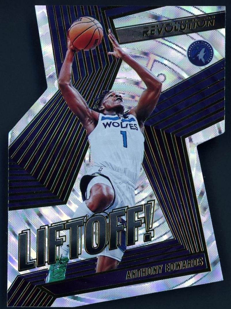 2021 Panini Revolution Basketball Anthony Edwards #4