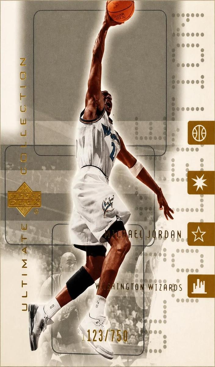 2001 Upper Deck Ultimate Collection Basketball Michael Jordan #60 BGS 8.5