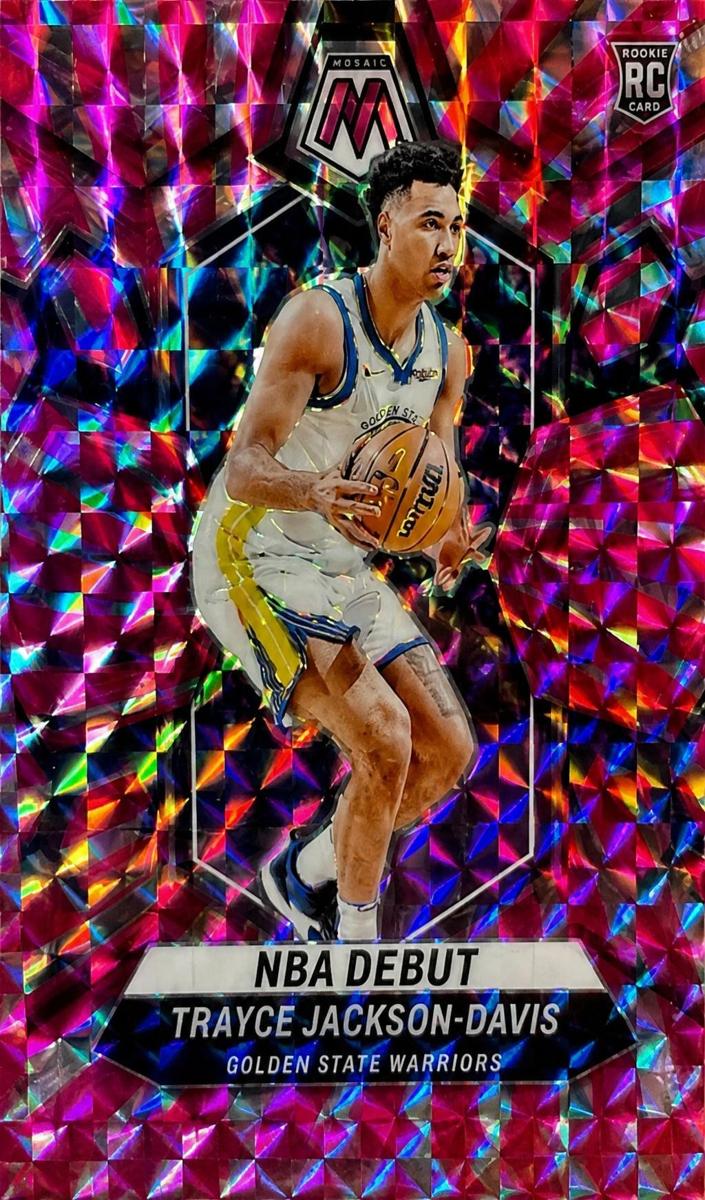 2023 Panini Mosaic Basketball Pink Swirl FOTL Trayce Jackson-Davis #254