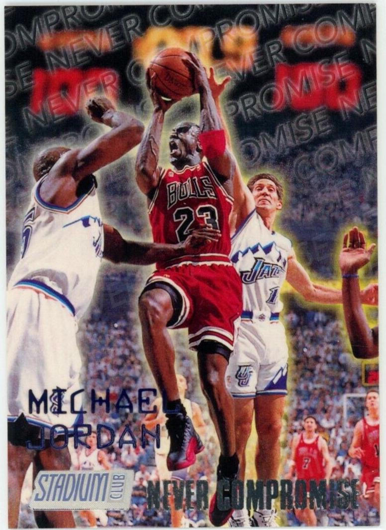 1997 Topps Stadium Club Basketball Michael Jordan #NC1 PSA 9