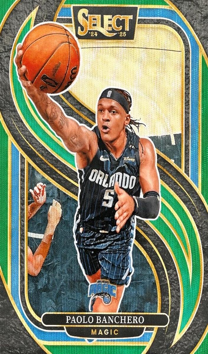2024 Panini Select Basketball Green Wave Paolo Banchero #158
