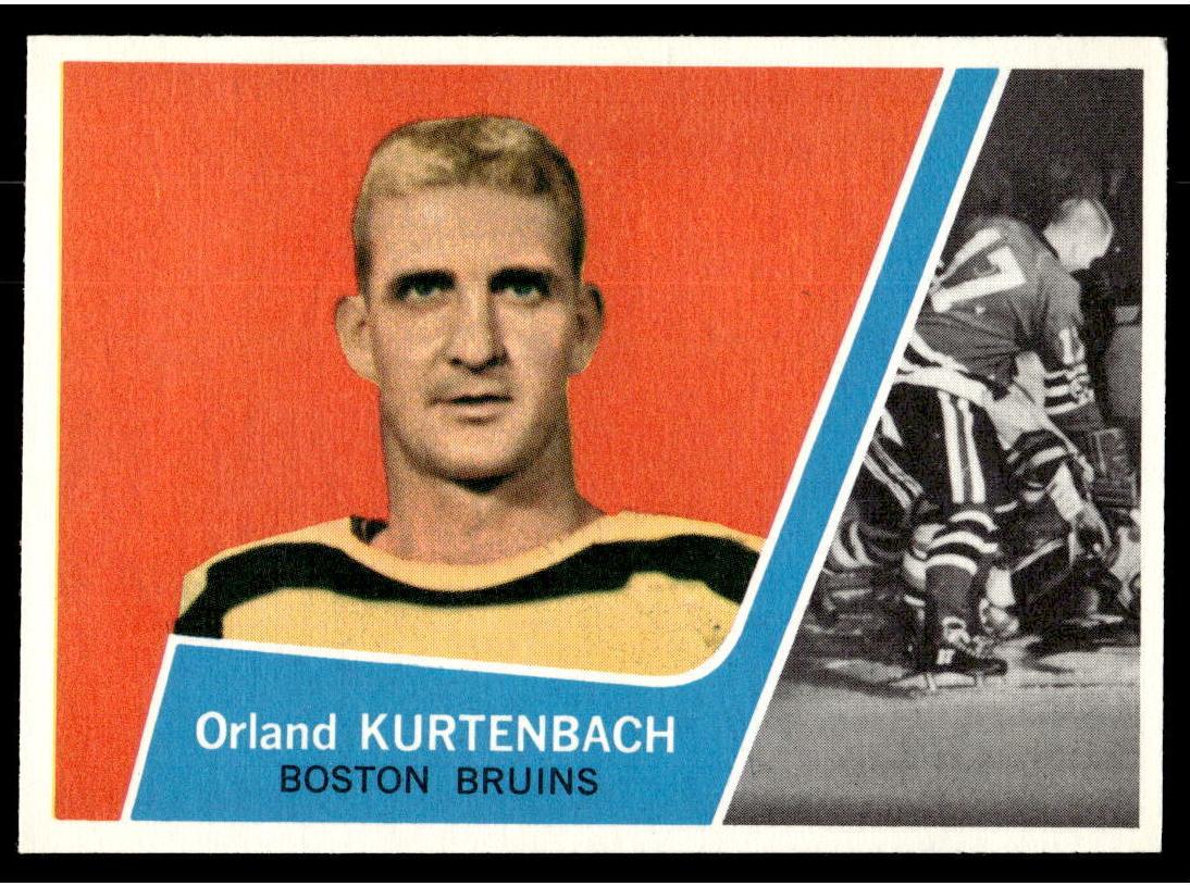1963 Topps Hockey Orland Kurtenbach #20