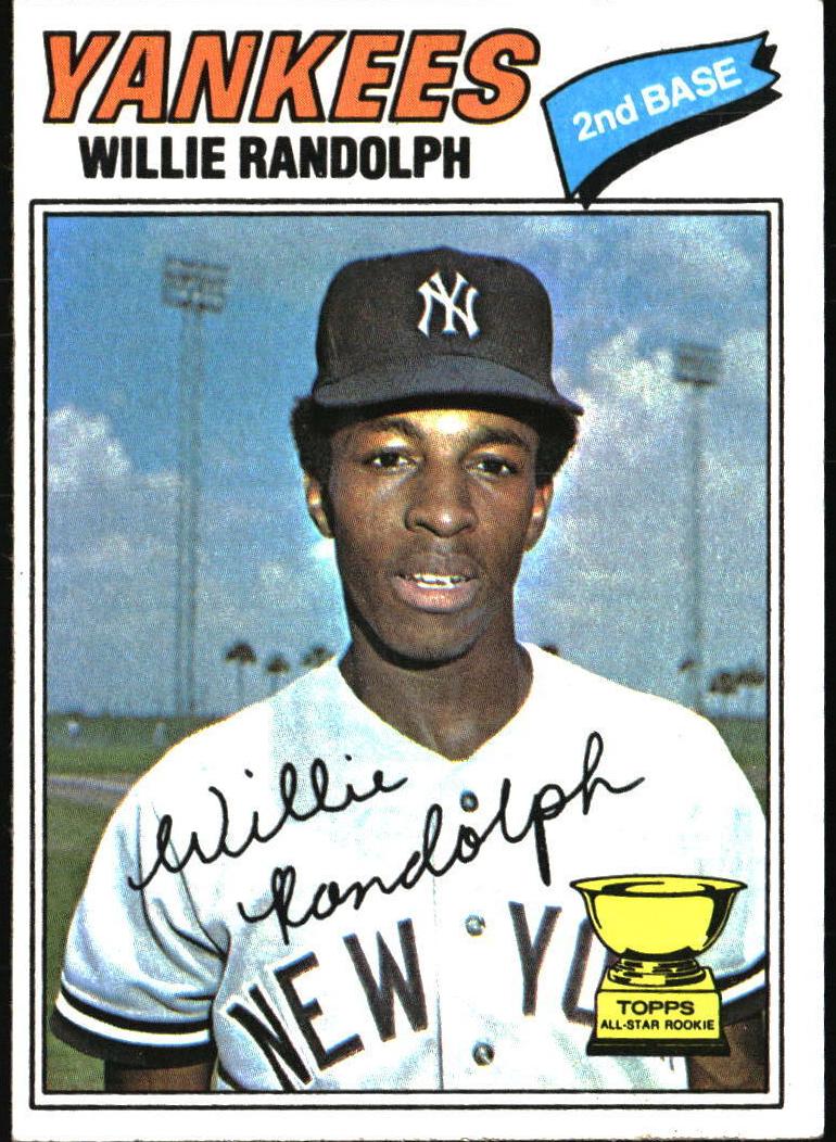 1977 Topps Baseball Willie Randolph #359