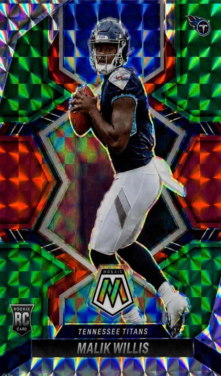 2022 Panini Mosaic Football Choice Red and Green Malik Willis #302