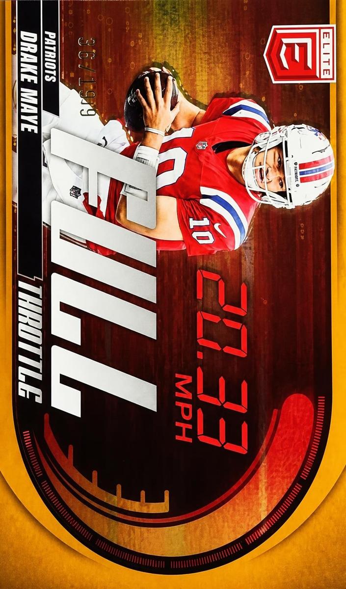 2025 Donruss Elite Football Orange Drake Maye #24