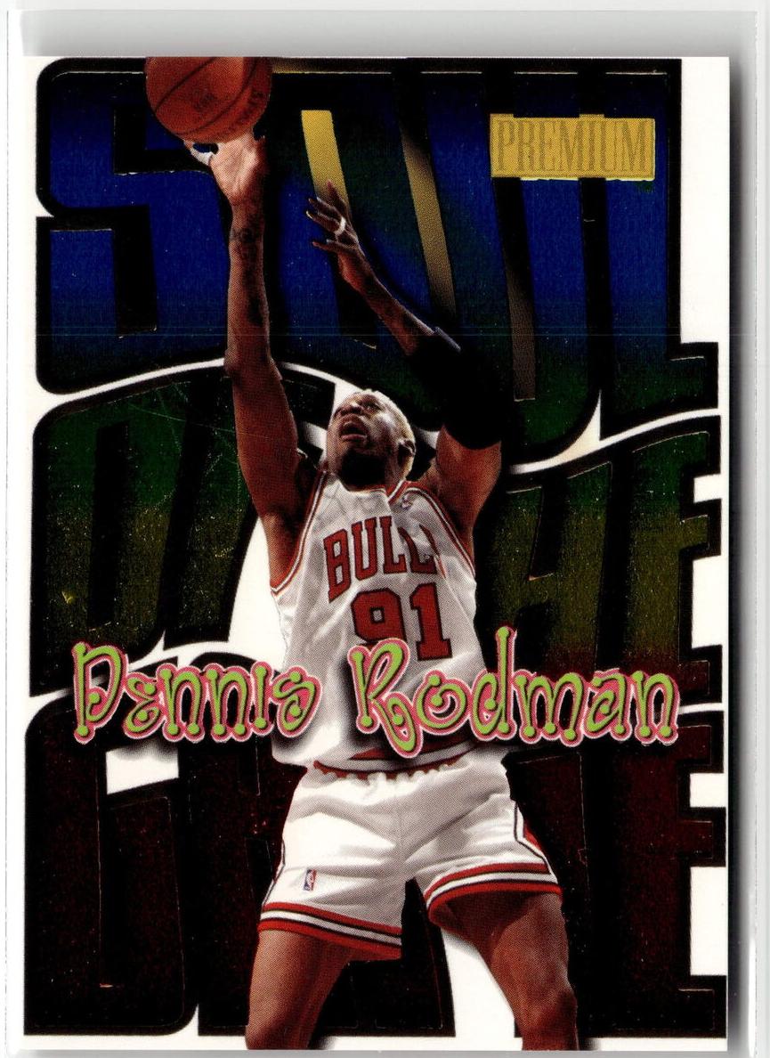 1998 Skybox Premium Basketball Dennis Rodman #5SG