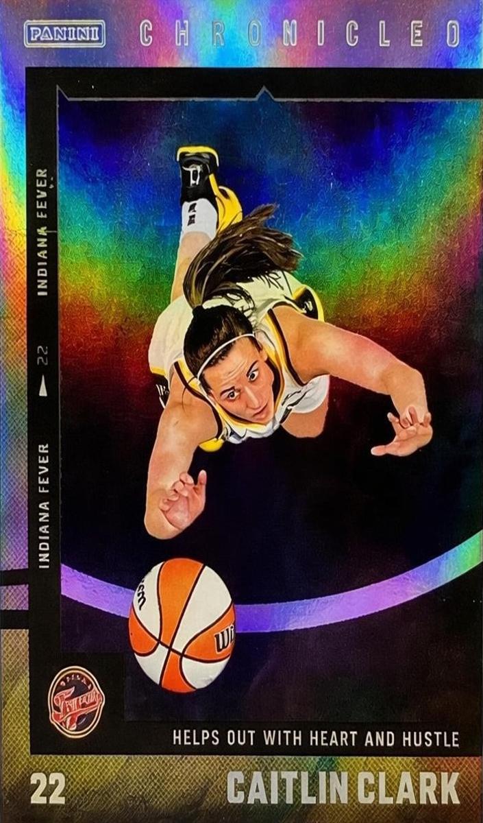 2025 Panini Caitlin Clark Chronicled Basketball Holo Caitlin Clark #40