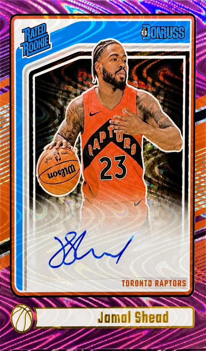 2024 Panini Donruss Basketball Swirlorama Jamal Shead #300