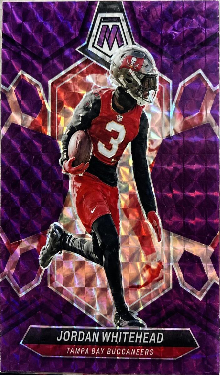 2024 Panini Mosaic Football Purple Jordan Whitehead #210