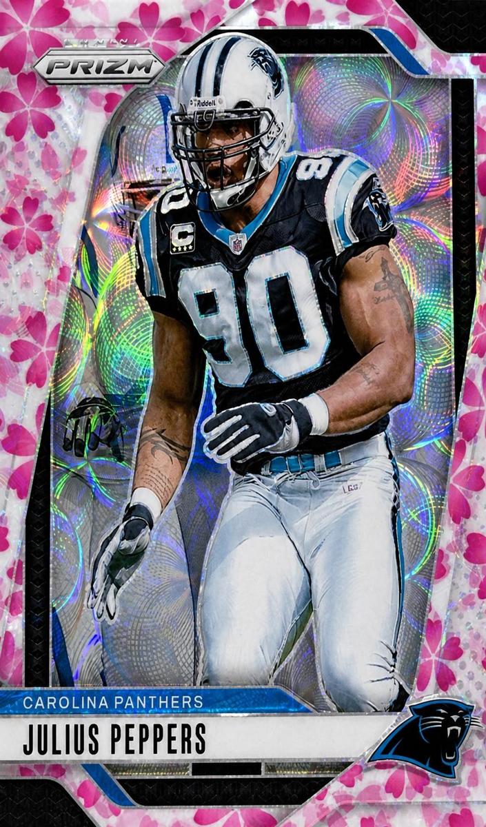 2024 Panini Prizm Football Choice Cherry Blossom Julius Peppers #43