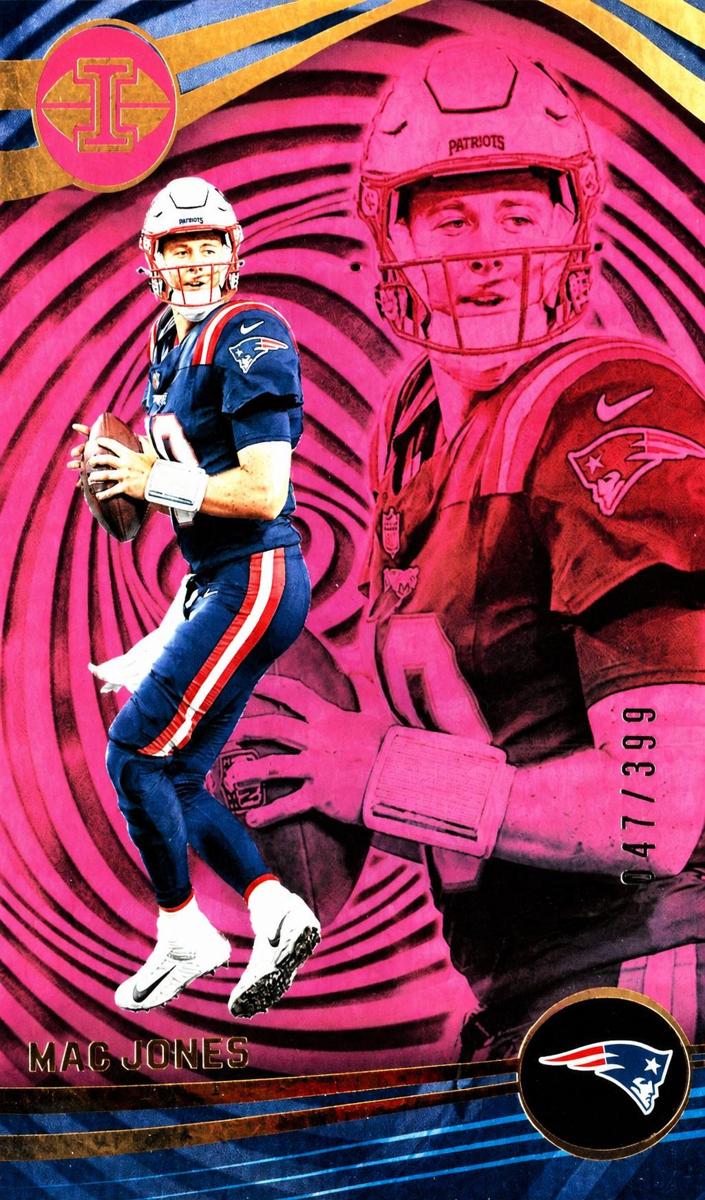 2023 Panini Illusions Football Trophy Collection Pink Mac Jones #75