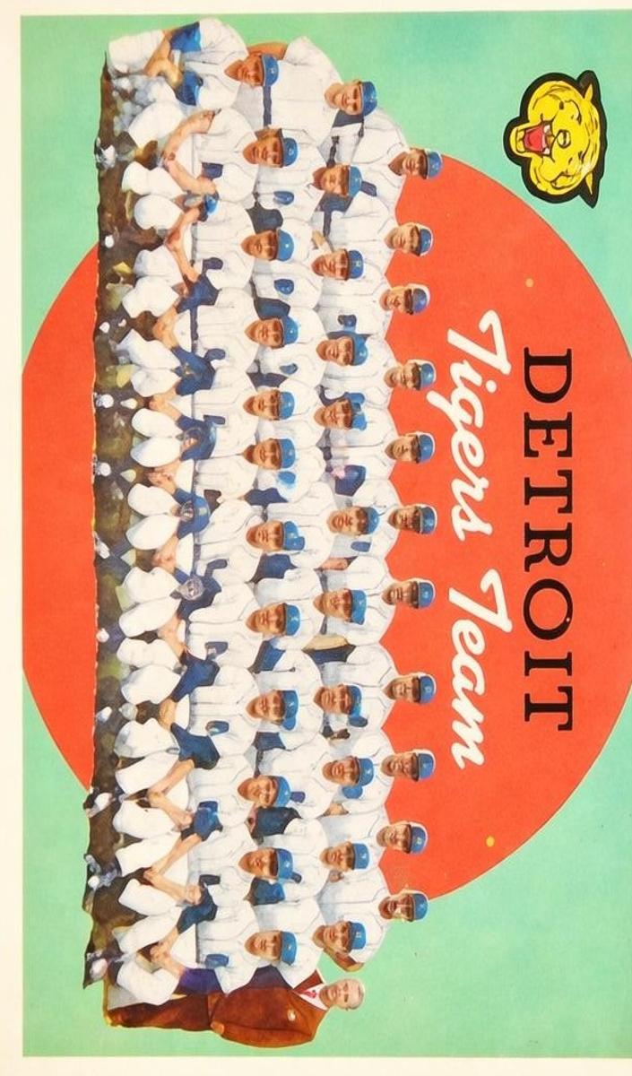 1959 Topps Baseball Detroit Tigers #329