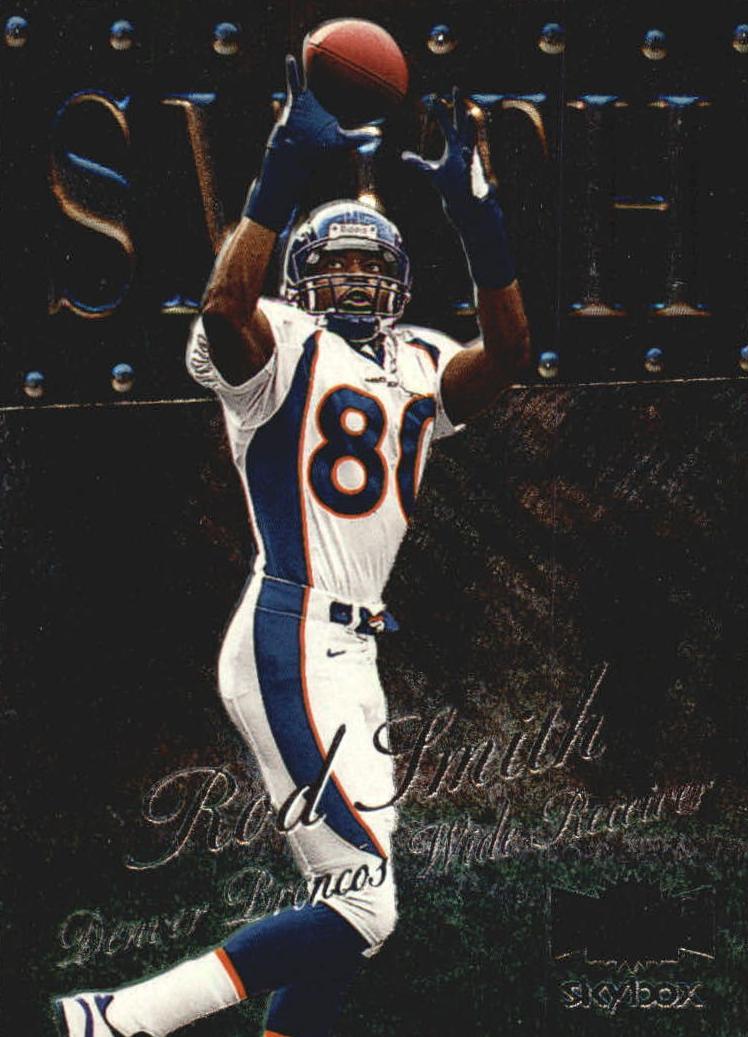 1999 Skybox Metal Universe Football Rod Smith #40