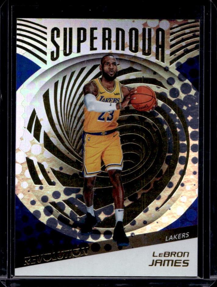 2018 Panini Revolution Basketball LeBron James #5 PSA 9