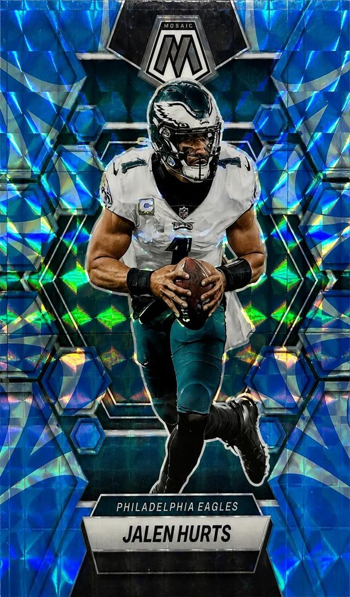 2023 Panini Mosaic Football Blue Jalen Hurts #192