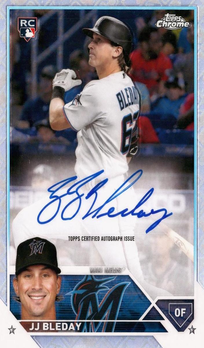 2023 Topps Chrome Logofractor Baseball JJ Bleday #RCA-JB